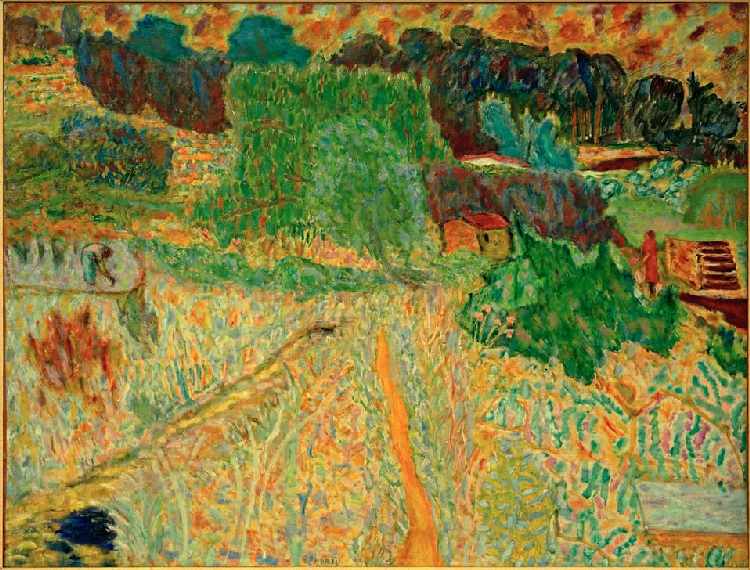 Grand Paysage du Midi (Le Cannet) von Pierre Bonnard