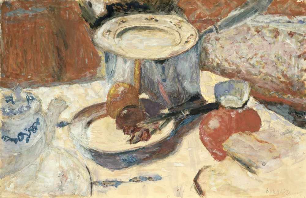 Stillleben mit einem Topf von Pierre Bonnard