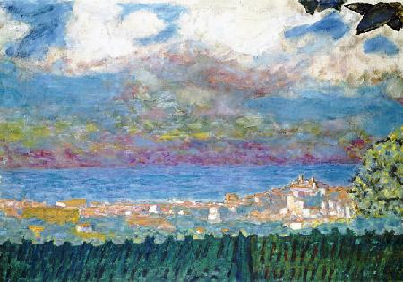 Stürmischer Himmel über Cannes 1945