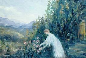 Woman in a Garden c.1909-10