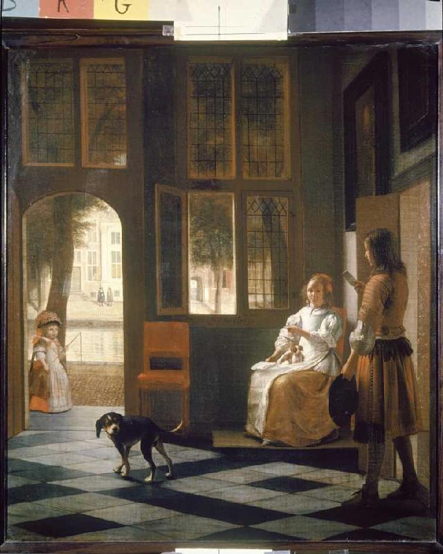 Der Brief von Pieter de Hooch