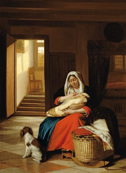 Mother Nursing Her Child, 1674-76