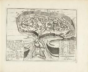 Plan von Kamjanez-Podilskyj 1726