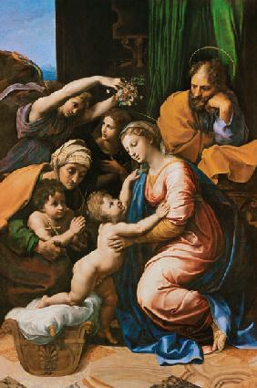 Heilige Familie (Die grosse Heilige Familie Franz I.) 1518
