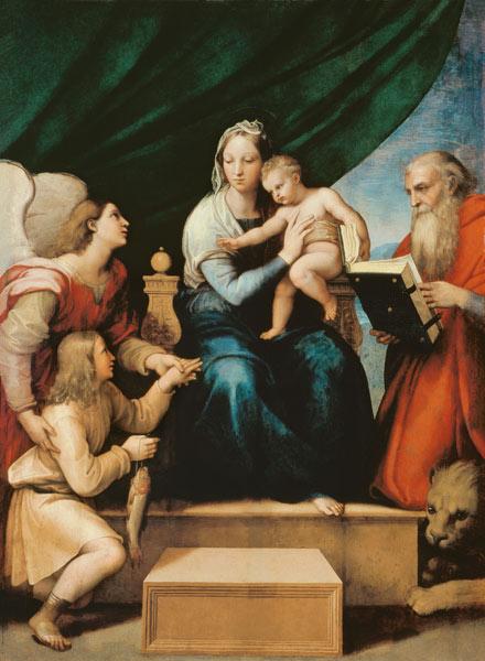 Madonna mit dem Fisch um 1513-15