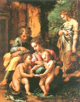 Raffael und Schule, Madonna Spinola 1516