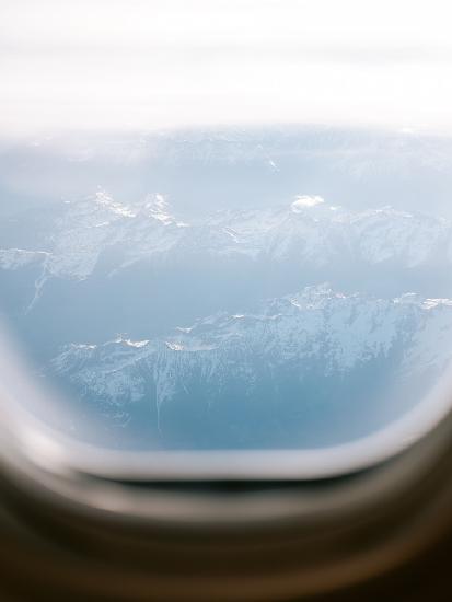 Flugzeugfensteransicht