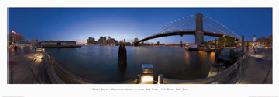 Brooklyn Bridge at dusk, NY