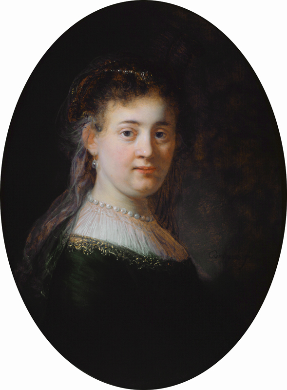 Porträt von Saskia van Uylenburgh von Rembrandt van Rijn