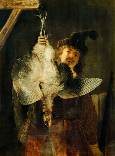 Rohrdommeljäger von Rembrandt van Rijn