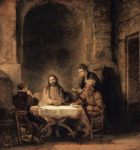 Das Mahl in Emmaus 1648