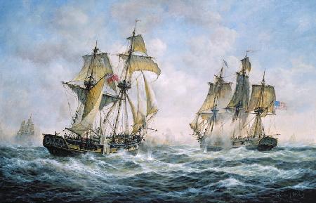 Action Between U.S. Sloop-of-War "Wasp" and H.M. Brig-of-War "Frolic", 1812