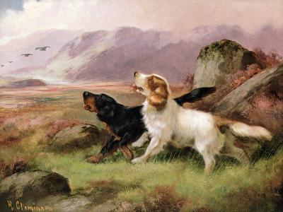 Gundogs (one of a pair)