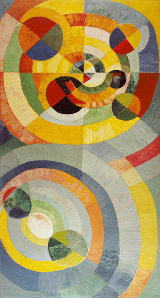 Grosses Wandbild. von Robert Delaunay