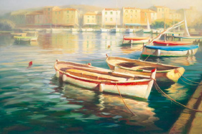 Harbor Morning I von Robert Lombardi