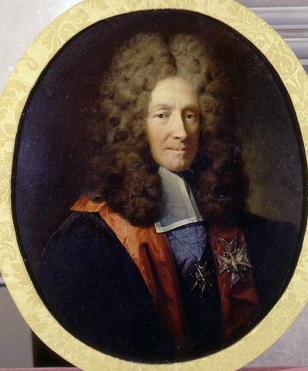 Louis Phelypeaux (1643-1727) Count of Pontchartrain von Robert Tournieres