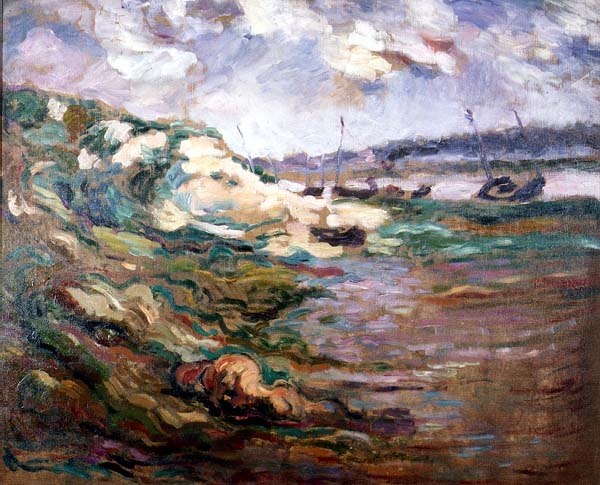 The Coast of Brittany (oil on canvas)  von Roderic O'Conor