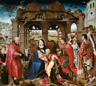 The Adoration of the Magi c.1455 (oa