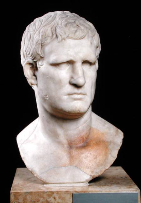 Bust of Agrippa (63-12 BC) von Roman