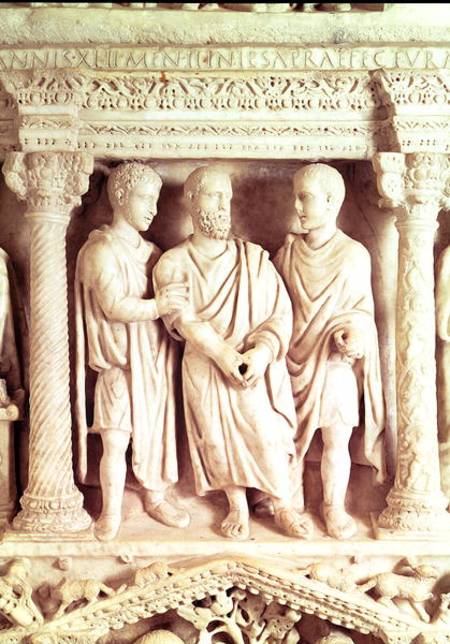 Sarcophagus of Giunio Basso von Roman