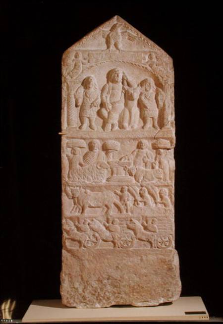 Votive stela dedicated to Saturn, the Boglio Stela von Roman