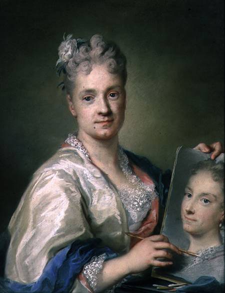 Self Portrait von Rosalba Giovanna Carriera