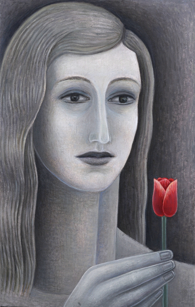 Girl with Tulip von Ruth  Addinall