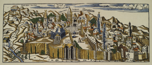 Jerusalem im 16.Jh von S. Münster