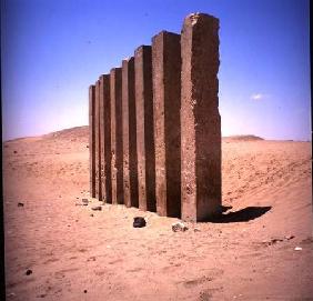 Remains of the Temple of Awwam, built c.400 BC built c.40