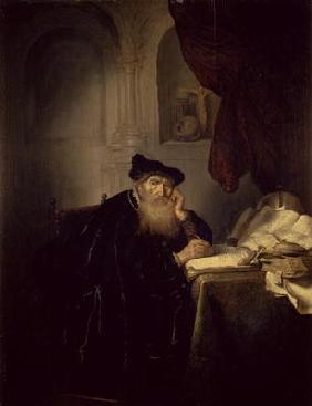 A Philosopher, 1635 (oil on panel) 1780