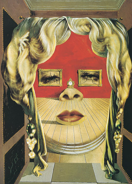 Bild:  Salvador Dali - Il volto di Mae West - (SD-44)