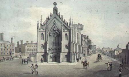The Castle Chapel, Dublin von Samuel Frederick Brocas