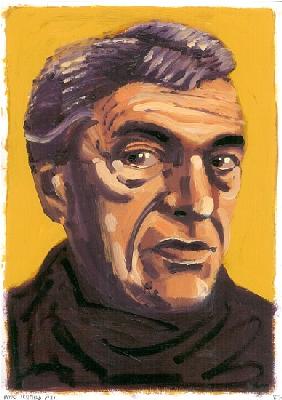 Paul Scofield (oil)