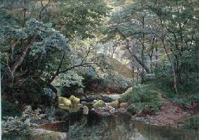 A Woodland Stream 1878  on