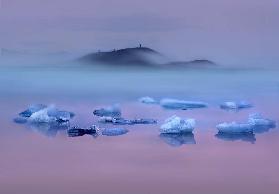 Pink Lake and photographers