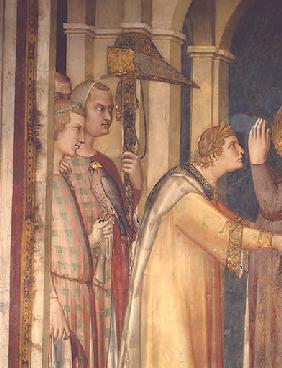 Die Investitur des hl. Martin von Tours zum Ritter 1320