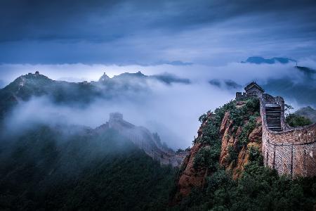 Chinas Jinshanling-Chinesische Mauer