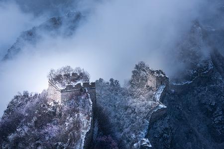 Pfirsichblütenschnee der Chinesischen Mauer