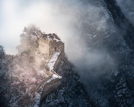 Pfirsichblütenschnee der Chinesischen Mauer