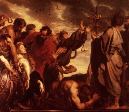 Moses and the Brazen Serpent von Sir Anthonis van Dyck