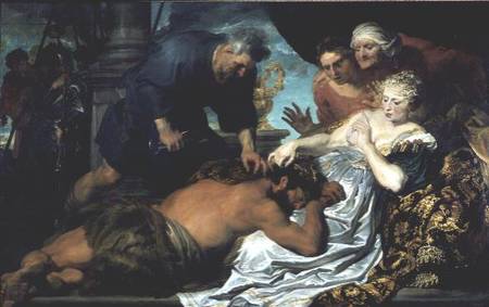 Samson and Delilah von Sir Anthonis van Dyck