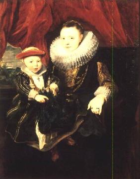 Portrait of a Woman and Child