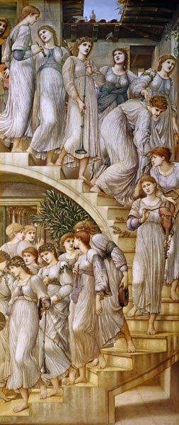 The Golden Stairs. von Sir Edward Burne-Jones