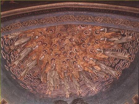 The Annunciation (ceiling mosaic) von Sir Edward Burne-Jones