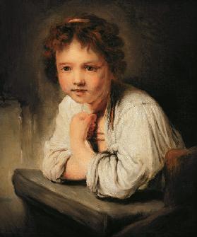 Young Girl at a Window