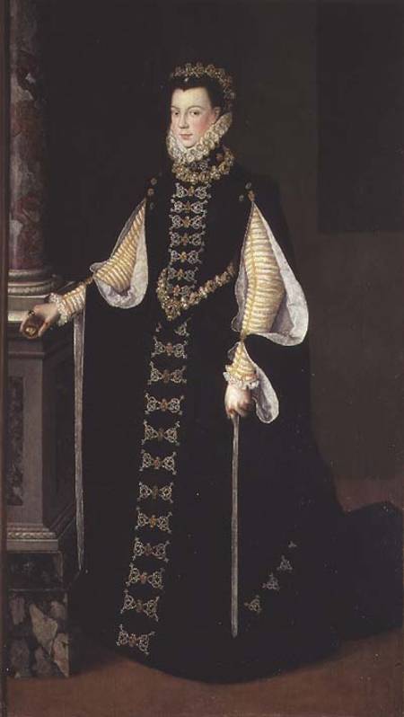 Isabella of Valois, Queen of Spain (1545-68), wife of King Philip II of Spain (1556-98) von Sofonisba Anguisciola
