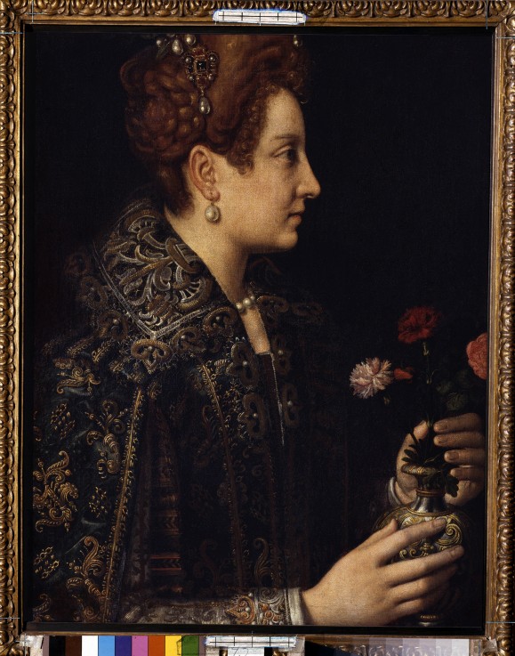 Bildnis einer jungen Dame von Sofonisba Anguissola