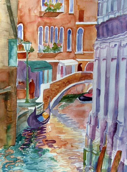 Venecian Canal von Mary Stubberfield