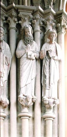 Jamb figures from the south portal 1220