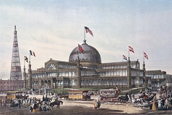 New York Crystal Palace, built for World Fair in 1853 von Sydney Currie